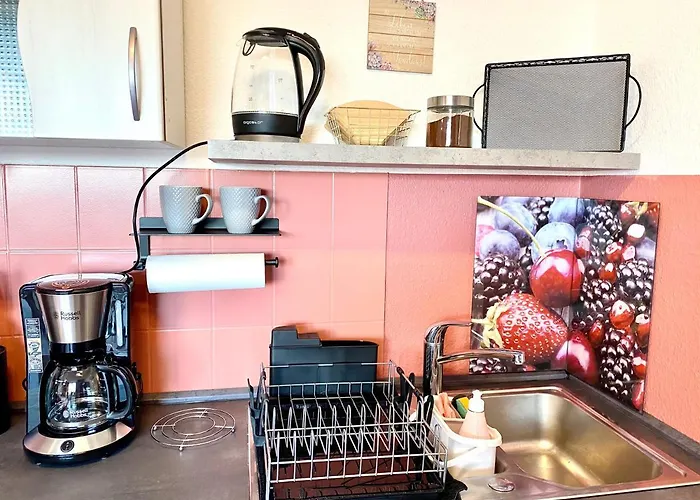 Cottbus-apartments - Red I Privat I Wifi I Kueche I Balkon Apartamento Cottbus