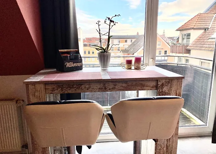 Apartamento Cottbus-apartments - Red I Privat I Wifi I Kueche I Balkon *
